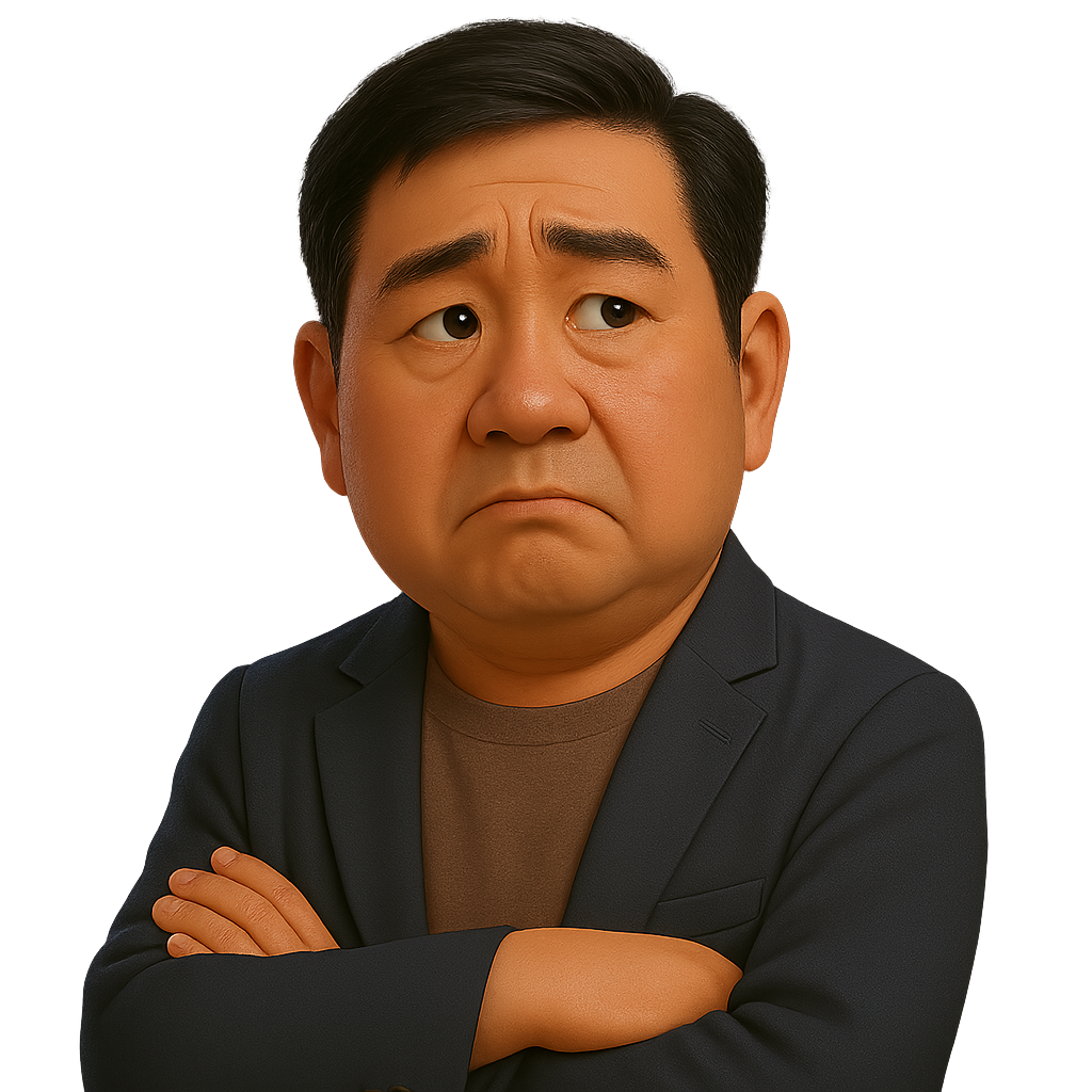 キャラ3：腕組み男性